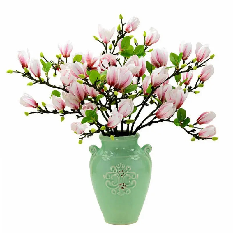 Faux Magnolia Flowers